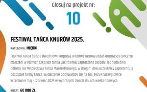 Budżet Obywatelski Miasta Knurów 2024 - projekt MIĘKKI