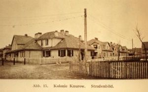 Kolonia robotnicza - pocz. XX w.