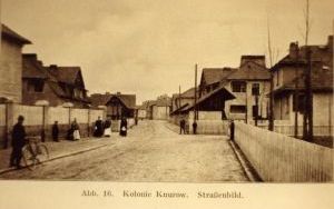 Kolonia robotnicza - pocz. XX w.